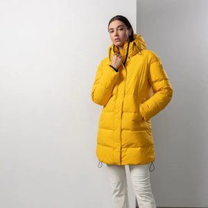 Hooded Down Mid Puffer-Up Jack Sunshine - Brand New, with Tags